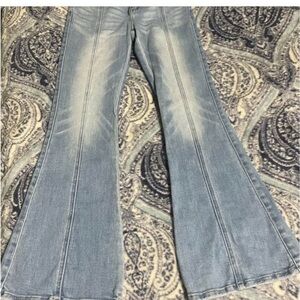 KanCan Light Blue Wide Leg Jeans